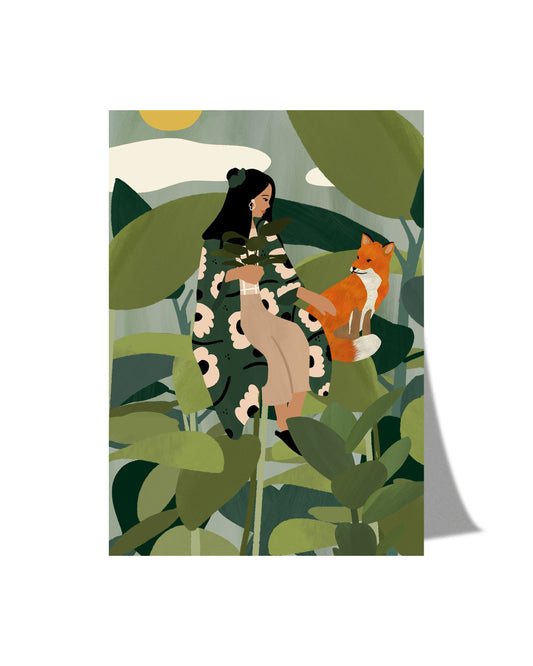 Peaceful together - Postcard A6