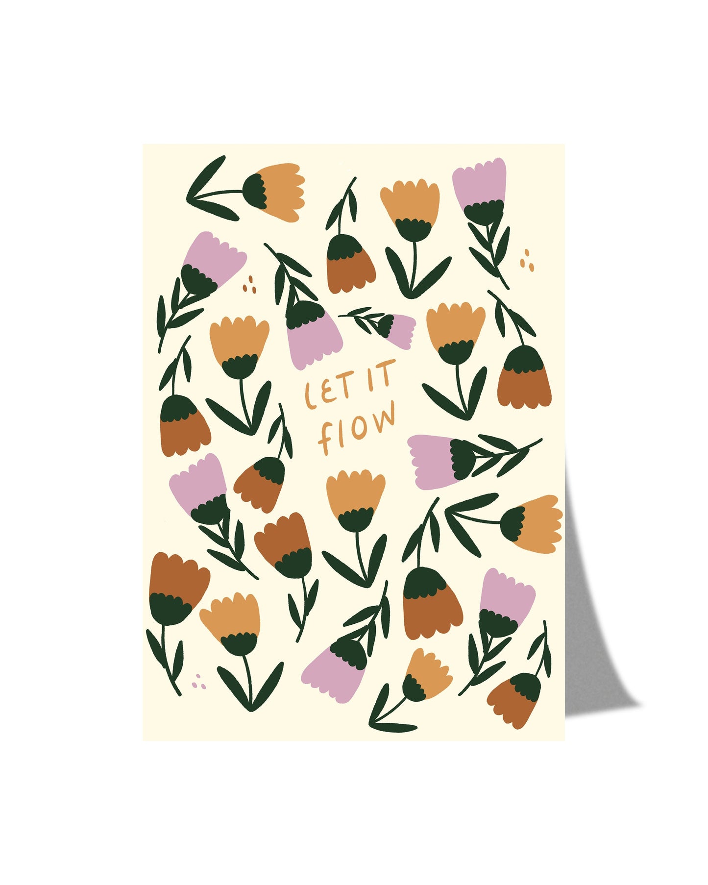 Let it Flow - Postcard A6