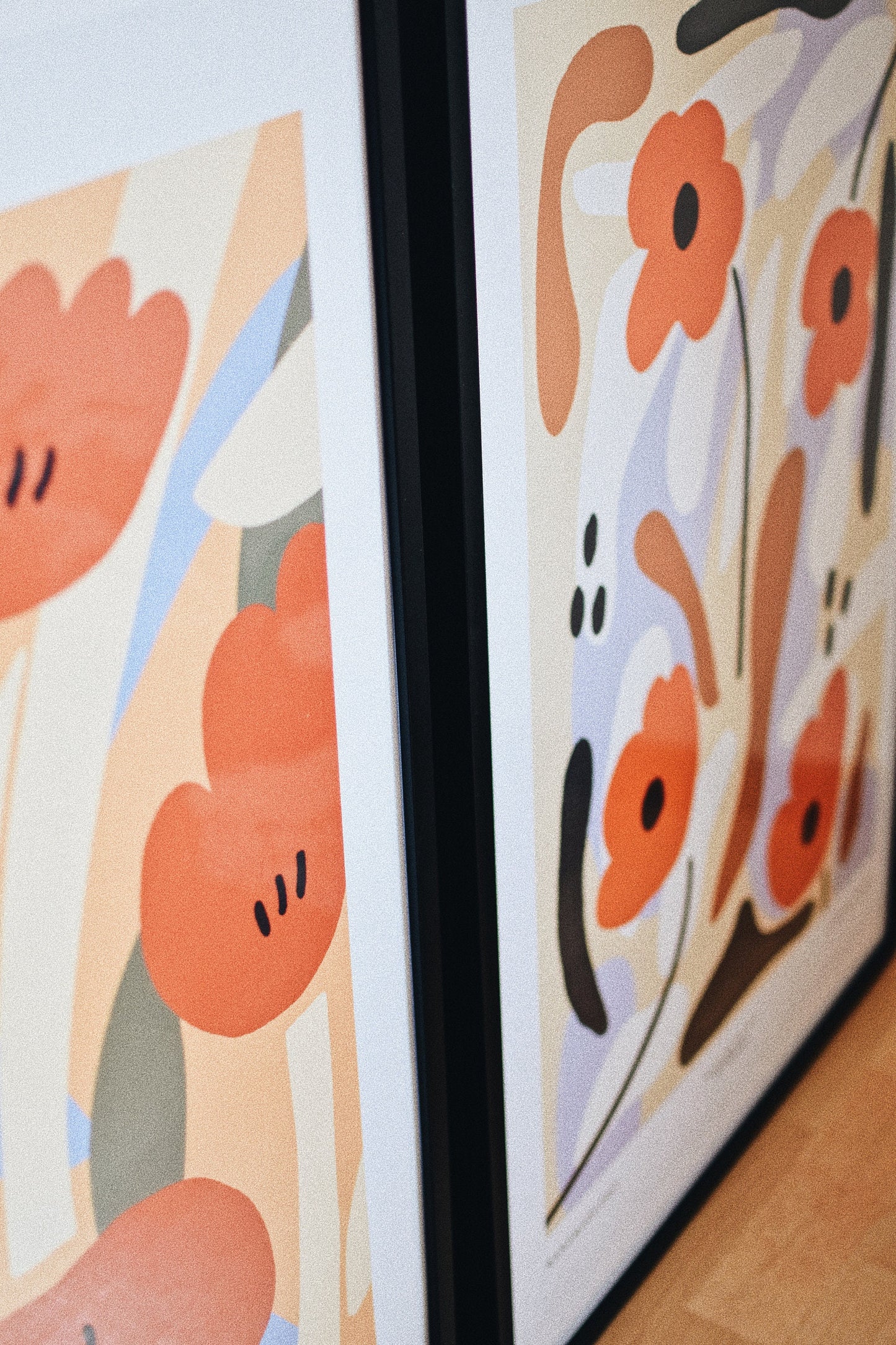 Akami Flower - FlORAL ABSTRACT PRINT A2/A3