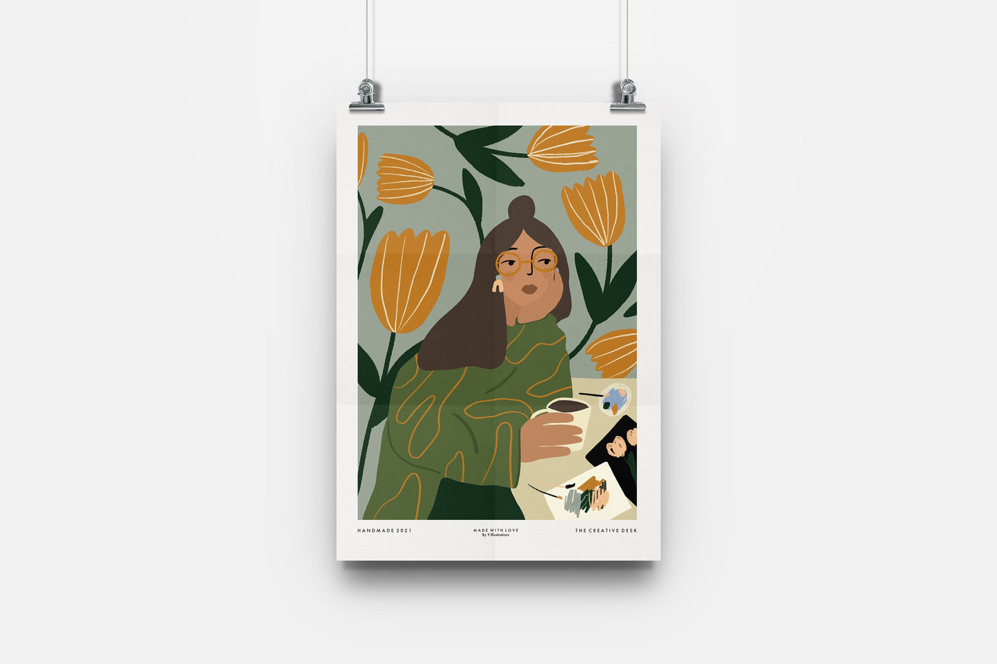 The creative Desk - A3 PRINT