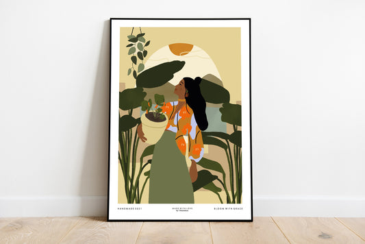 Bloom with Grace - A3 PRINT