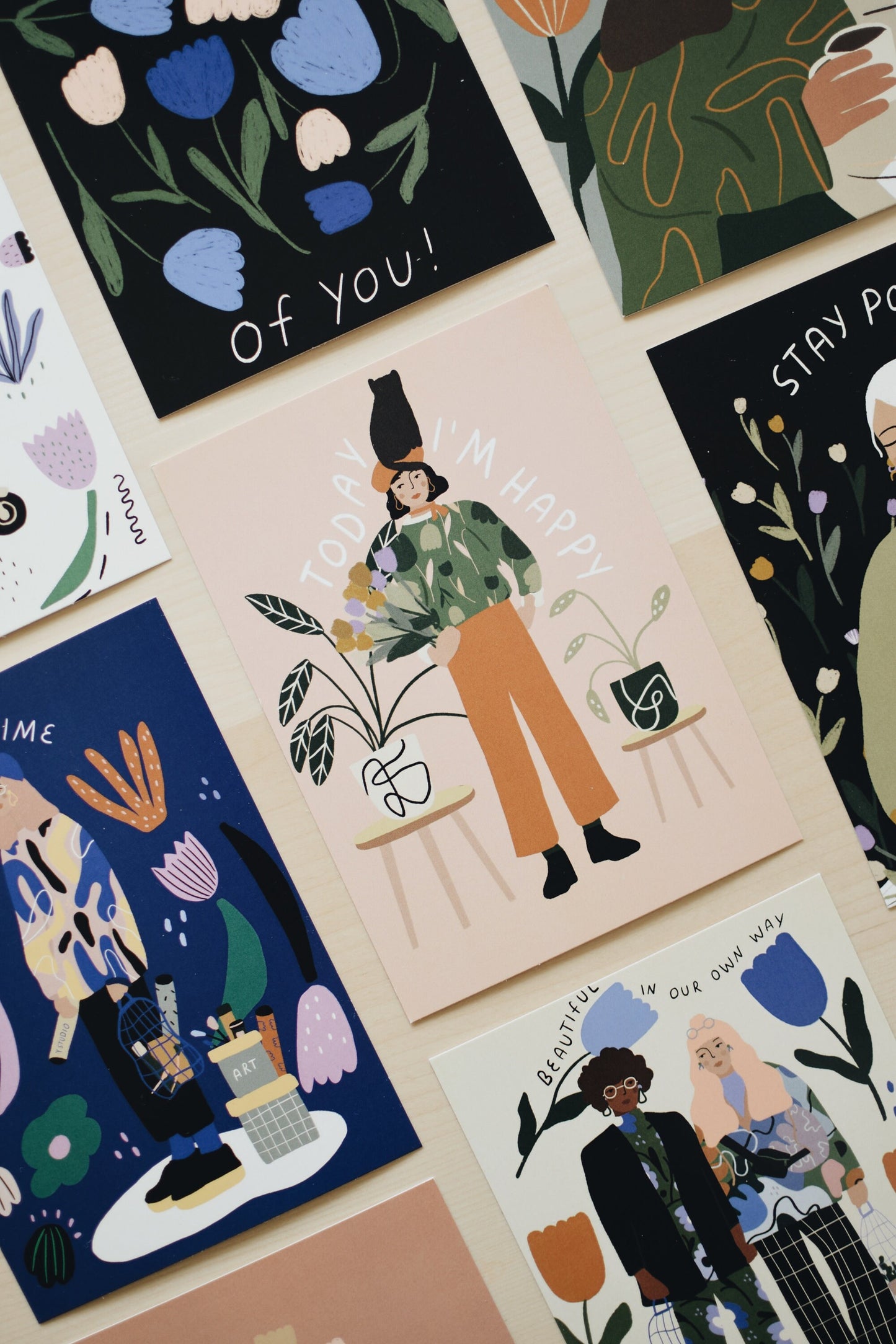 Beautiful in our own way - Postcard A6