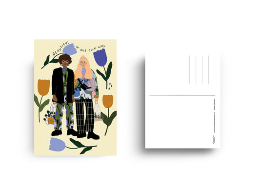 Beautiful in our own way - Postcard A6