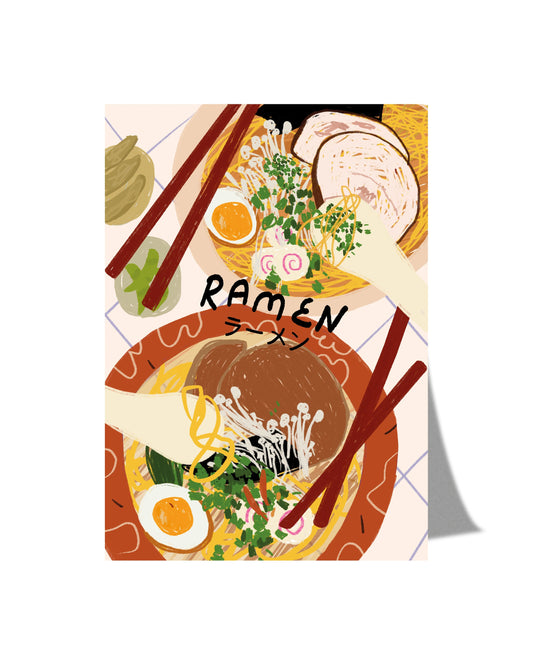 It's time for Ramen - A6 Postcard