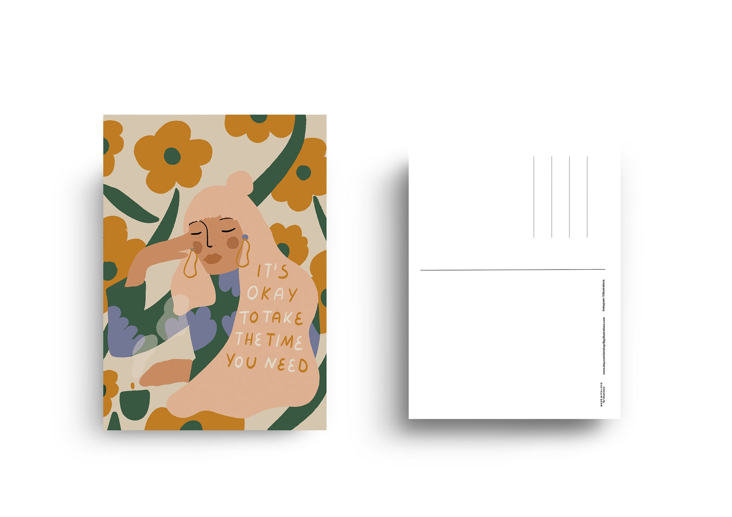 Take your time - Postcard A6
