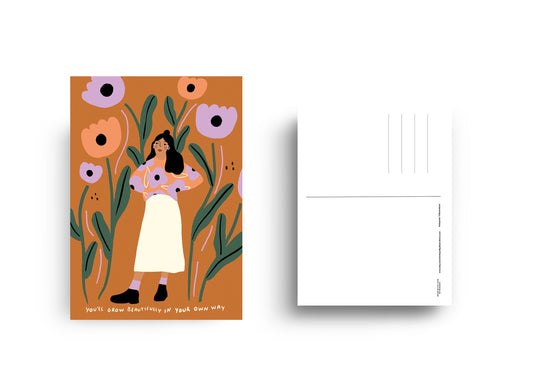 You'll grow beautifully - A6